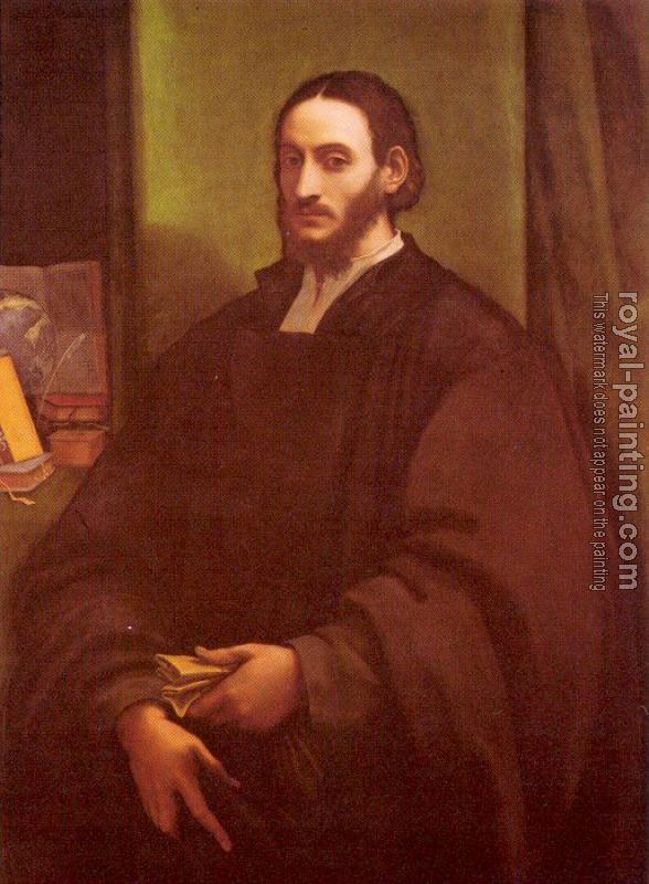 Sebastiano Del Piombo : Portrait of a Humanist
